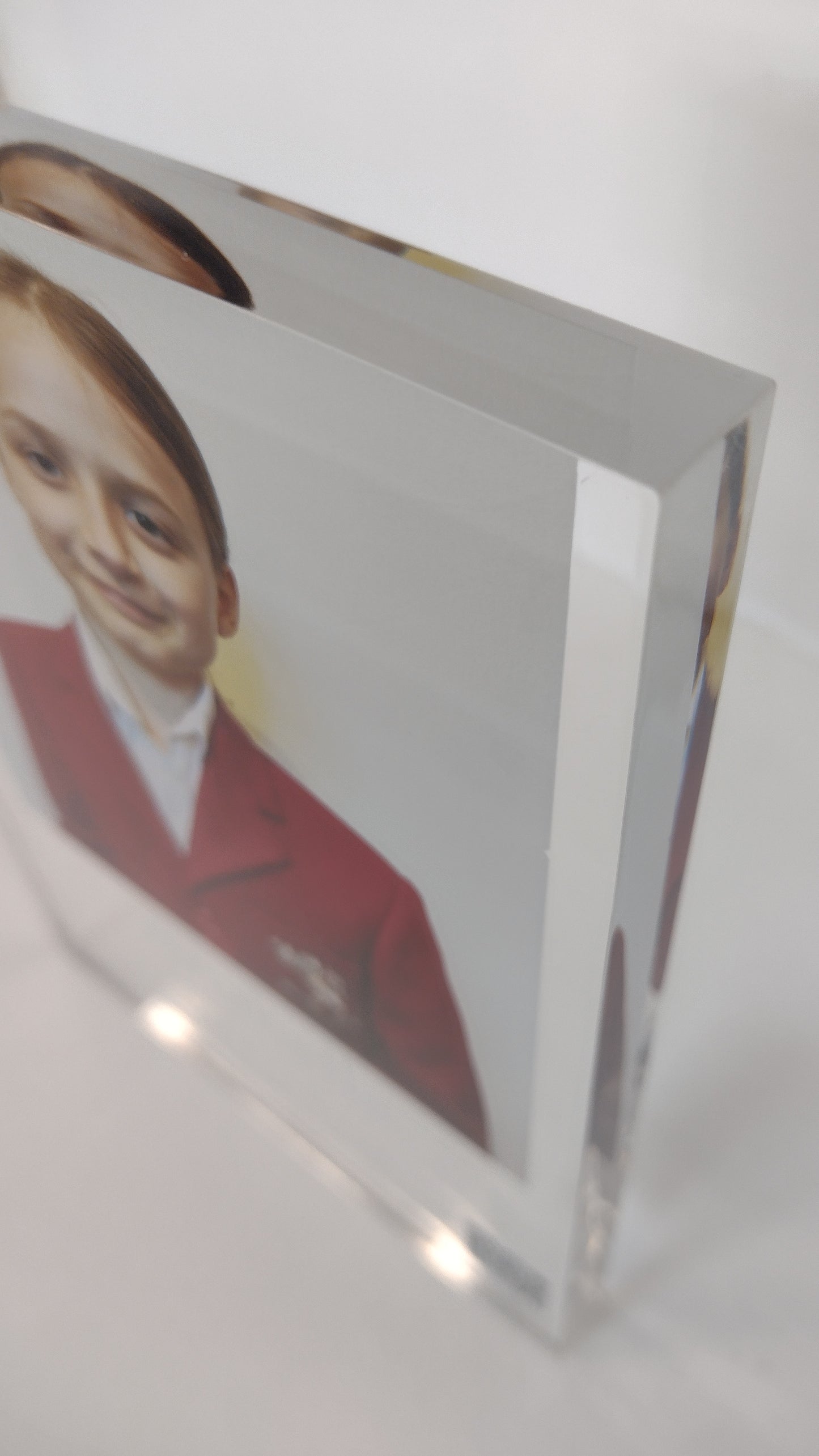 A5 clear 15mm Acrylic Block with packing and postage